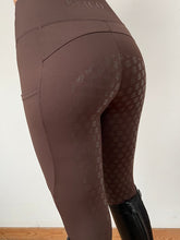 Load image into Gallery viewer, Epico Equestrian Riding Tights Brown