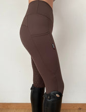 Load image into Gallery viewer, Epico Equestrian Riding Tights Brown