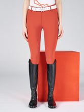 Load image into Gallery viewer, Vestrum Coblenza Knee Grip High Waist Breech Orange