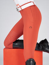 Load image into Gallery viewer, Vestrum Coblenza Knee Grip High Waist Breech Orange