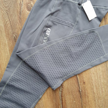 Load image into Gallery viewer, Cameo Junior Thermo Riding Tights Pewter Grey
