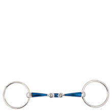 Load image into Gallery viewer, BR Double Jointed Loose Ring Snaffle Sweet Iron 14mm