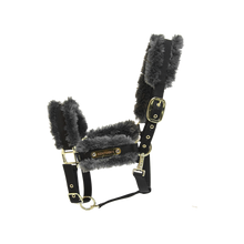 Load image into Gallery viewer, Kentucky Horsewear Nylon Sheepskin Halter