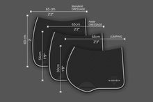 Load image into Gallery viewer, Winderen Saddle Pad Dressage Anthracite/Silver