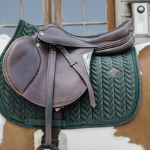 Load image into Gallery viewer, Kentucky Horsewear Saddle Pad Velvet Pearls Jumping