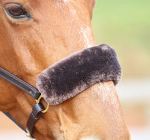 Load image into Gallery viewer, Shires Performance SupaFleece Noseband Sleeve Natural