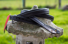 Load image into Gallery viewer, Passier "Velvet Touch" Stirrup Leathers & Crystal