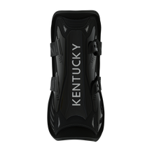 Load image into Gallery viewer, Kentucky Bamboo Shield Tendon Boots with Elastic Straps Black