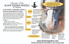 Load image into Gallery viewer, ThinLine Flexible Filly Grazing Muzzle