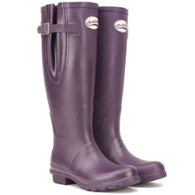 Load image into Gallery viewer, Rockfish Women's Tall Adjustable Matt Wellington Purple Grape
