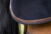 Load image into Gallery viewer, Paddock Sports Exercise Sheet Black with Brown Trim