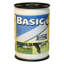 Load image into Gallery viewer, Corral Basic Fencing Tape 200m x 20mm
