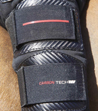 Load image into Gallery viewer, Premier Equine Carbon Tech Anti-Slip Tail Guard Black