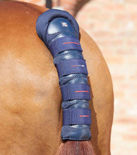 Load image into Gallery viewer, Premier Equine Carbon Tech Anti-Slip Tail Guard Navy