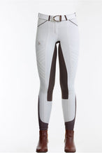 Load image into Gallery viewer, Cavalliera Royal Sport Technical Breeches White & Brown