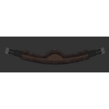 Load image into Gallery viewer, Mattes Crescent Slim Line Long Girth Brown with Brown Sheepskin