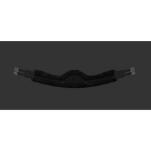 Load image into Gallery viewer, Mattes Crescent Slim Line Long Girth Black with Black Sheepskin
