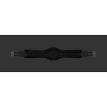 Load image into Gallery viewer, Mattes Anatomical Slim Line Long Girth Black with Black Sheepskin
