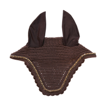 Load image into Gallery viewer, Kentucky Horsewear Fly Veil Wellington Stone & Pearl