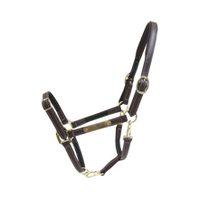 Load image into Gallery viewer, Kentucky Horsewear Leather Halter Flexible Brown