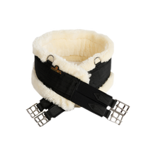Load image into Gallery viewer, Kentucky Horsewear Sheepskin Girth Black