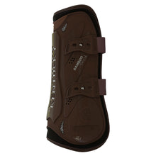 Load image into Gallery viewer, Kentucky Bamboo Shield Tendon Boots with Elastic Straps Brown