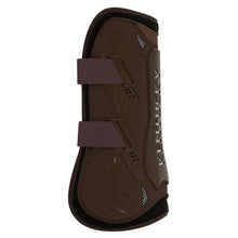 Load image into Gallery viewer, Kentucky Bamboo Shield Tendon Boots with Elastic Straps Brown