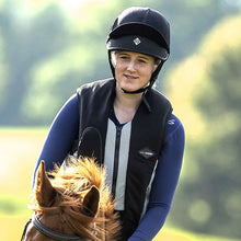 Load image into Gallery viewer, Charles Owen MS1 Pro Jockey Skull with MIPS Black