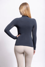 Load image into Gallery viewer, Samshield Alicia Seamless Long Sleeve Top Anthracite