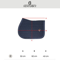 Load image into Gallery viewer, Kentucky Horsewear Saddle Pad Velvet Pony Jumping