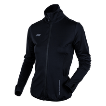 Load image into Gallery viewer, Uhip Technical Full Zip Top Jet Black