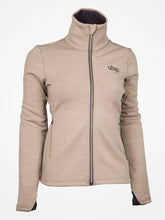 Load image into Gallery viewer, Uhip Wool Blend Full Zip Midlayer Simple Taupe Sand