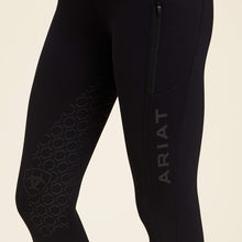 Load image into Gallery viewer, Ariat Venture Thermal Half Grip Tight Black
