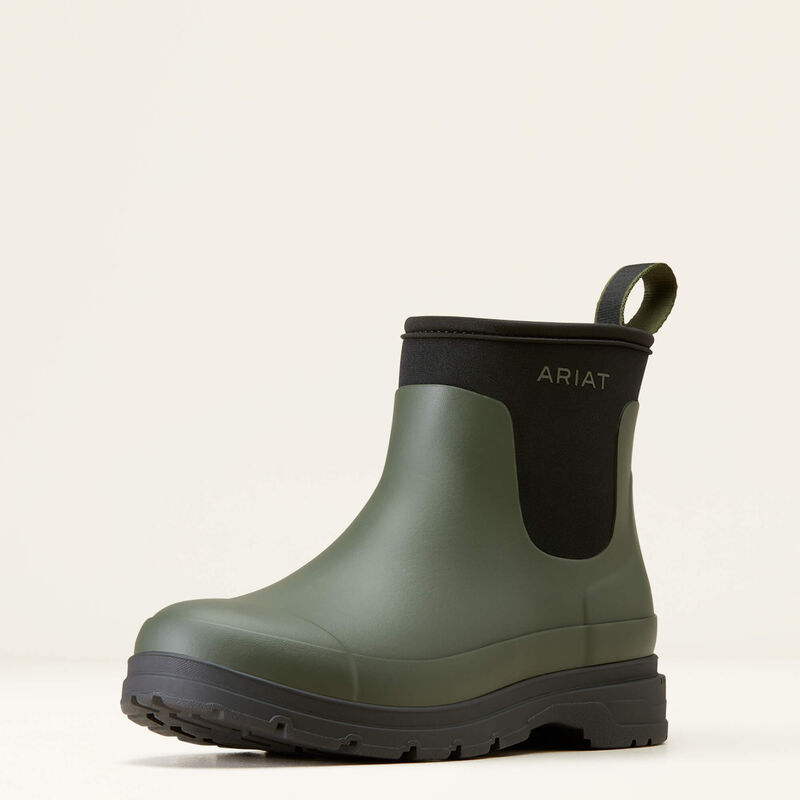 Ariat Kelmarsh Shortie Rubber Boot Dark Olive