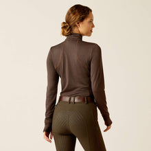 Load image into Gallery viewer, Ariat Gridwork 1/4 Zip Baselayer Mole Heather
