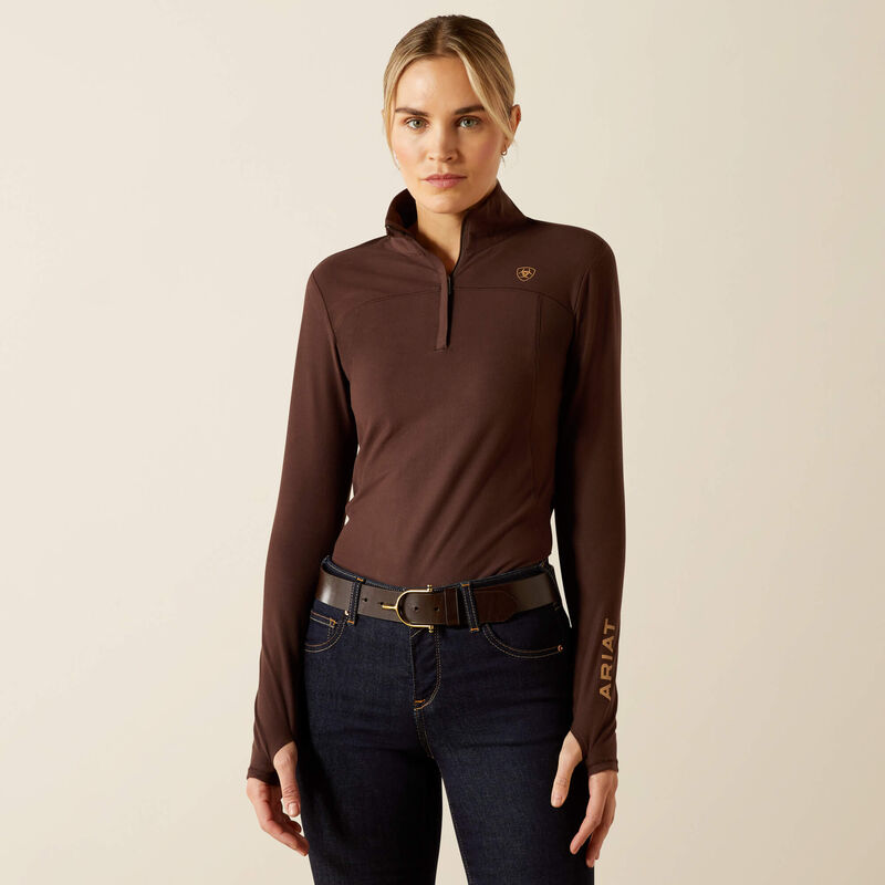 Ariat Lowell 3.0 1/4 Zip Baselayer Java