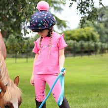 Load image into Gallery viewer, Shires Tikaboo Jodhpurs Pink Horse
