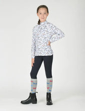 Load image into Gallery viewer, Dublin Meagan Long Sleeve Shirt Horse Print
