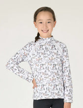 Load image into Gallery viewer, Dublin Meagan Long Sleeve Shirt Horse Print
