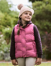 Load image into Gallery viewer, Dublin Kids Patrice Everyday Puffer Vest Red Violet
