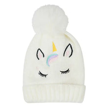 Load image into Gallery viewer, Dublin Kids Embroidered Unicorn Beanie
