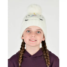 Load image into Gallery viewer, Dublin Kids Embroidered Unicorn Beanie
