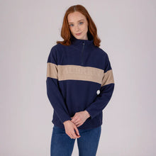 Load image into Gallery viewer, Aubrion Equestrian Quarter Zip Fleece Midnight
