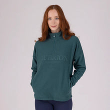 Load image into Gallery viewer, Aubrion Equestrian Quarter Zip Fleece Thyme
