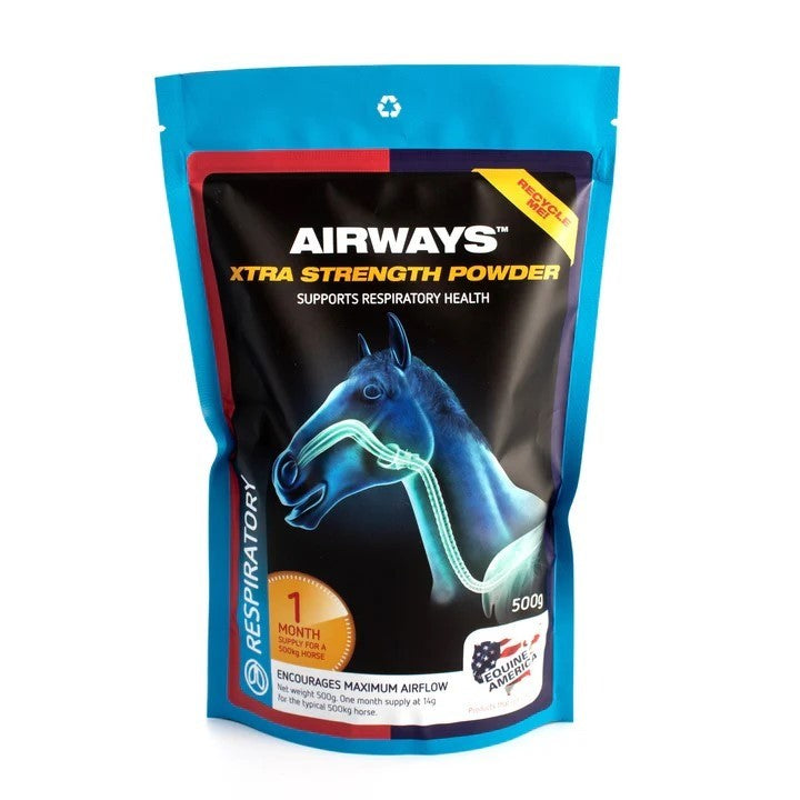 Equine America Airways Xtra Powder 500gm