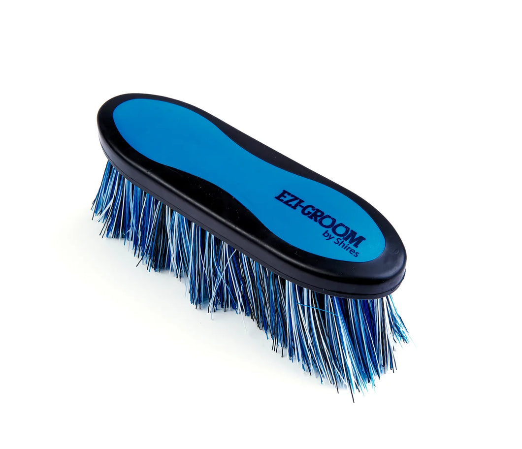 Shires EZI-GROOM Grip Long Bristle Dandy Brush