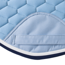 Load image into Gallery viewer, Winderen Saddle Pad Jumping Sky Blue/Navy
