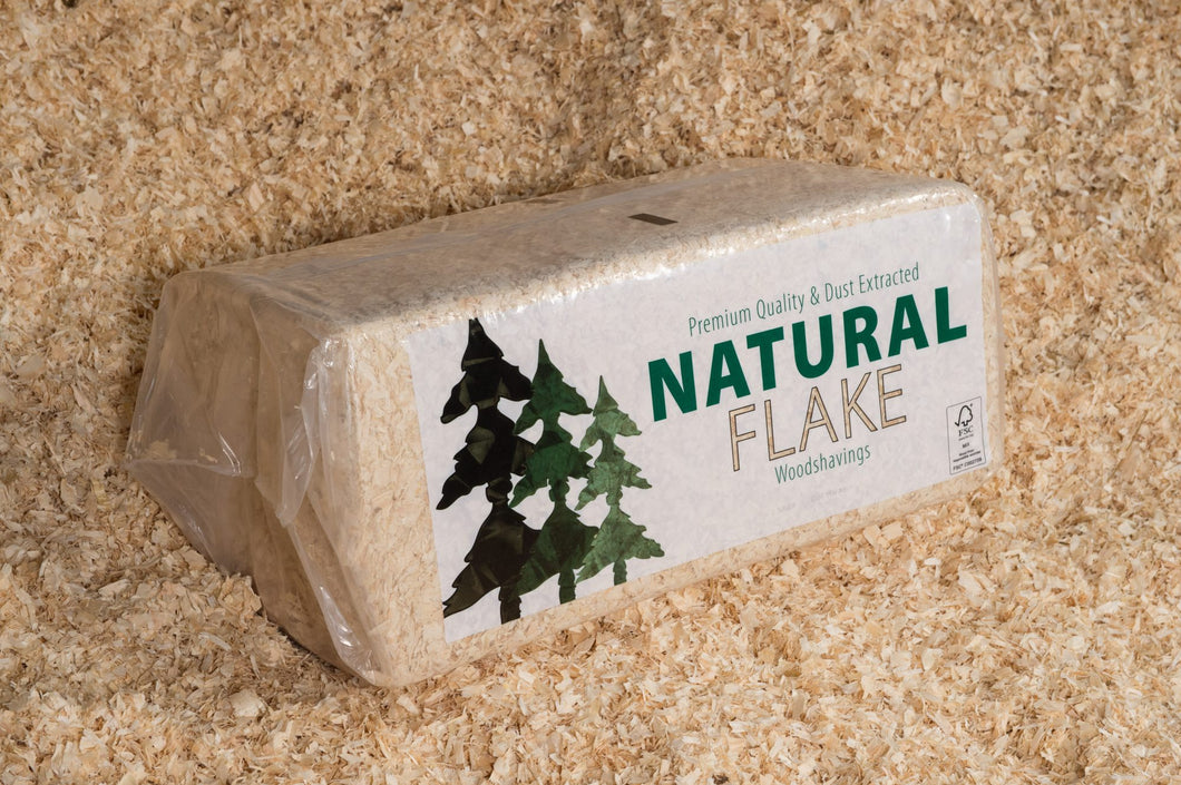 Natural Flake Shavings