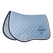 Load image into Gallery viewer, Winderen Saddle Pad Pony Sky Blue/Navy
