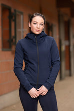 Load image into Gallery viewer, Covalliero Hoodie Jacket - Navy
